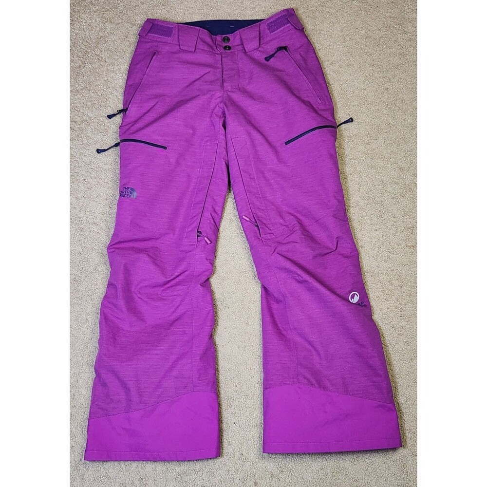 Womens North Face Ski Snow Pants Hot Pink Gore-tex Steep Series Size XS Insulate